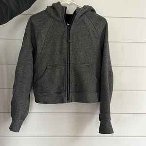 Lululemon Cropped Scuba Hoodie Full Zip